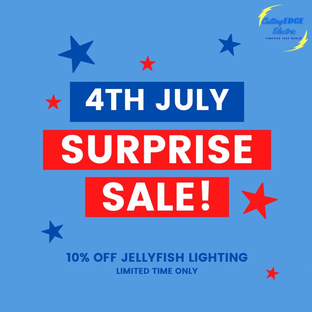Jelly Fish Lighting 4th of July Sale
